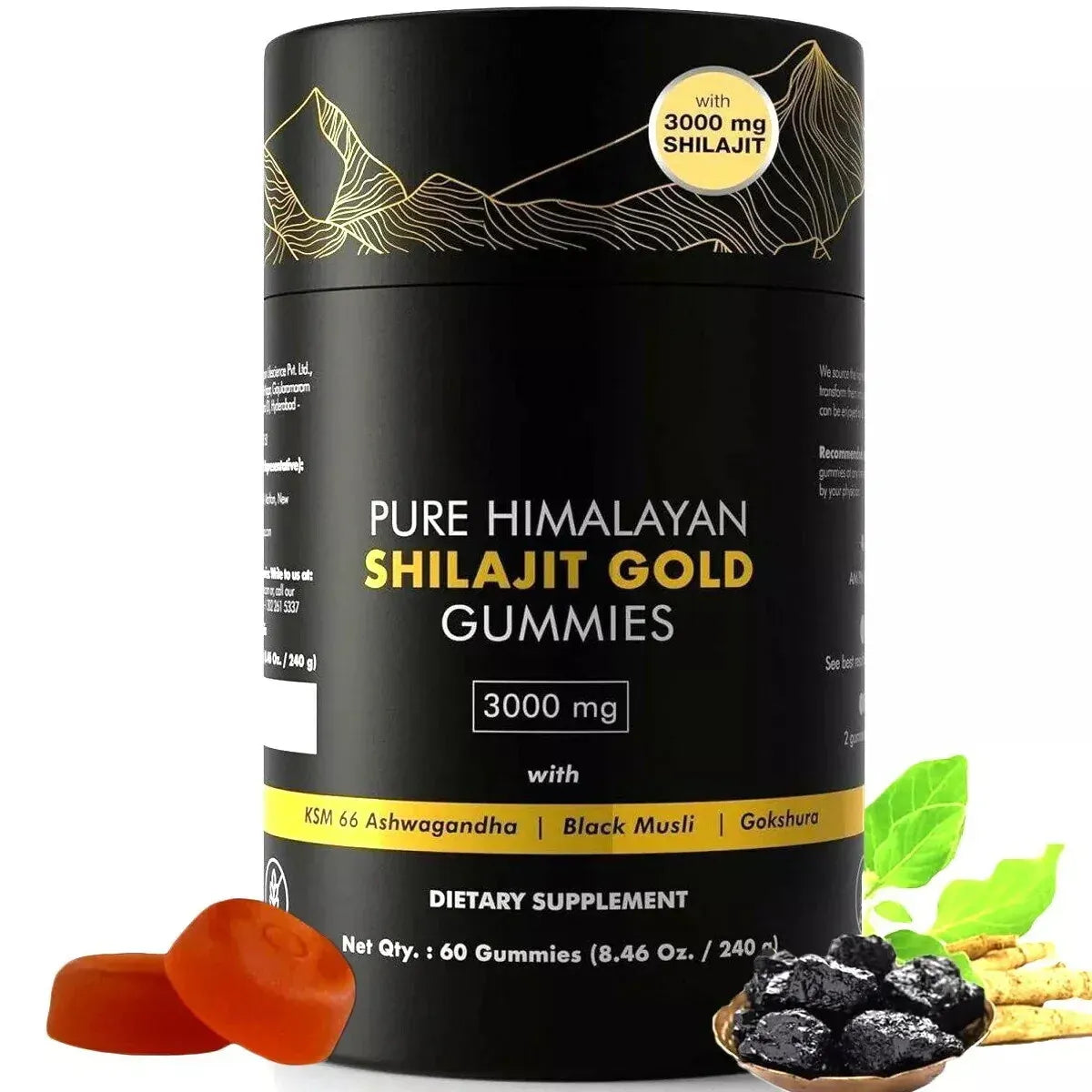 Pure Himalayan ShilajitGold cummies